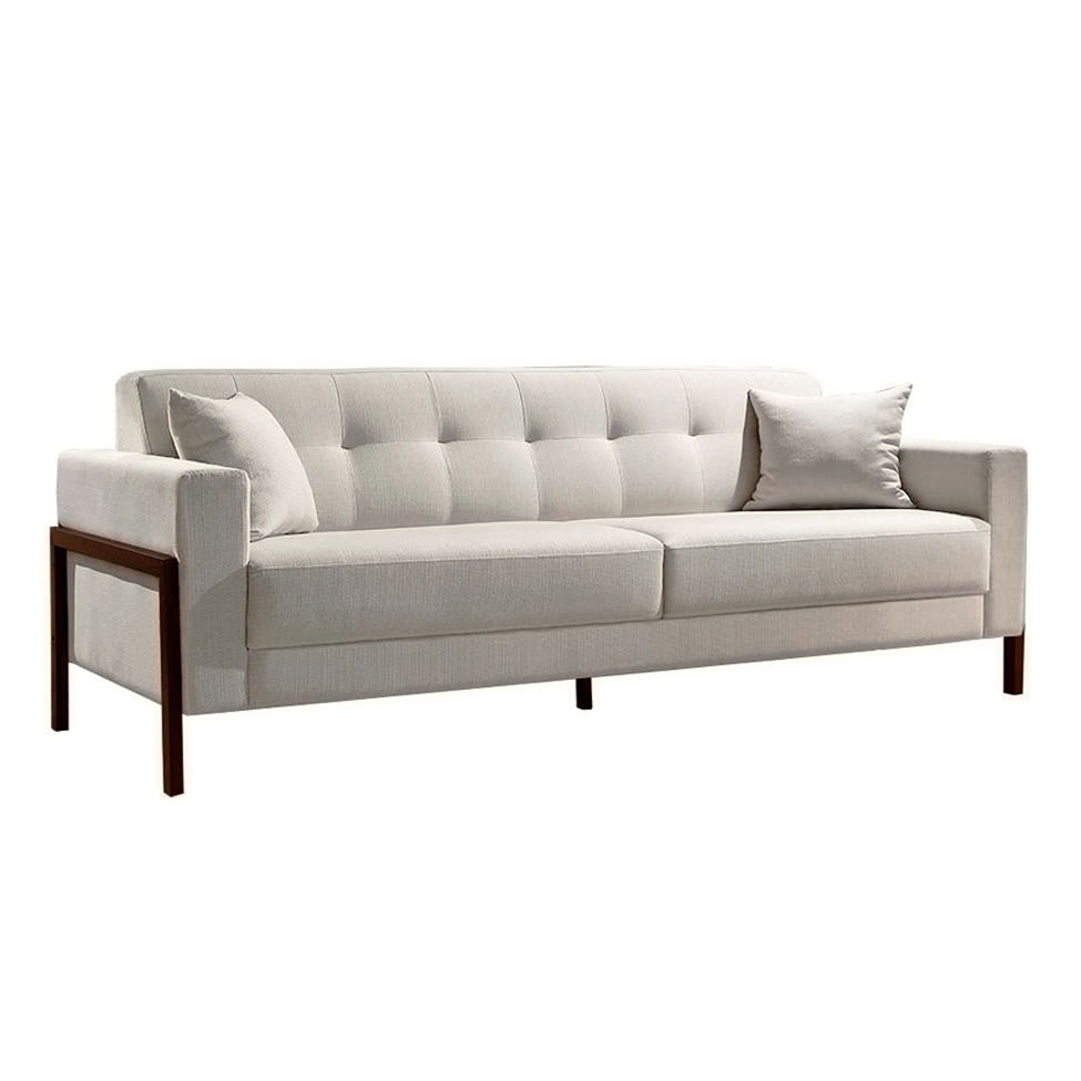 Conjunto de Sofá 2 e 3 Lugares Kivik Copenhague Algodão Cru