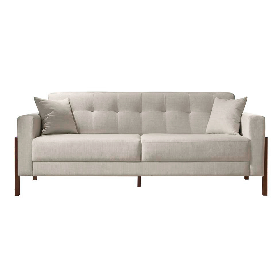 Conjunto de Sofá 2 e 3 Lugares Kivik Copenhague Algodão Cru