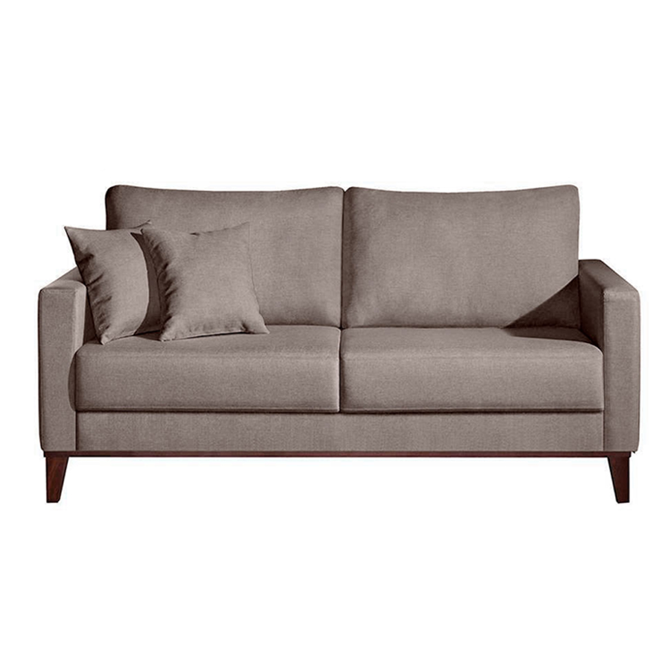 Conjunto de Sofá 2 e 3 Lugares Kivik Liso Caqui