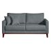 Conjunto de Sofá 2 e 3 Lugares Kivik Liso Cinza
