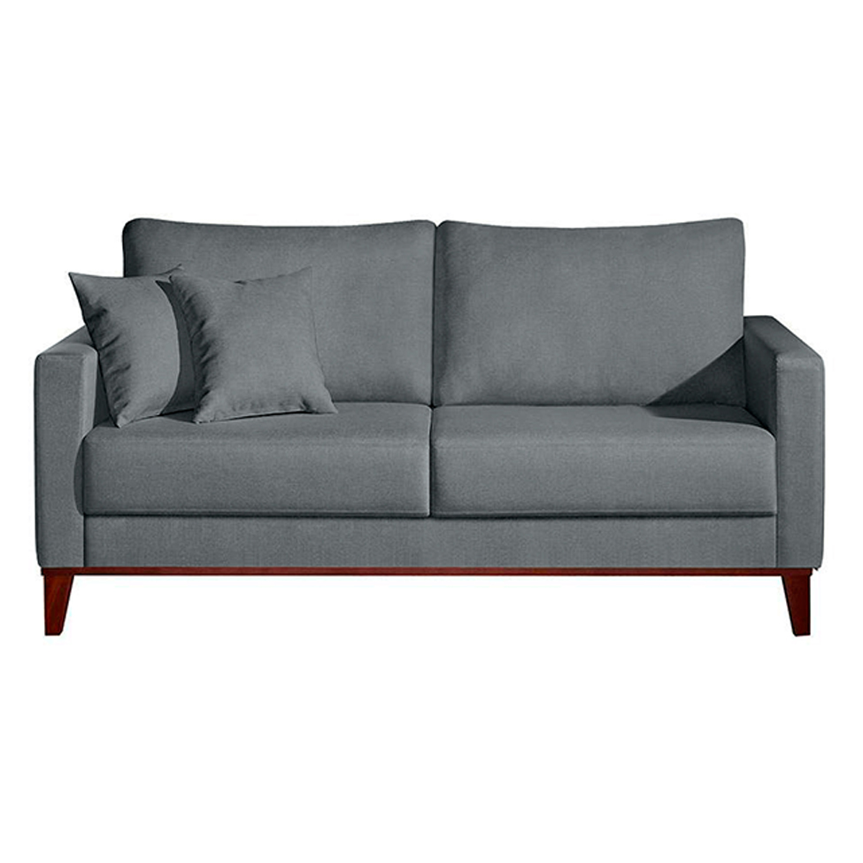 Conjunto de Sofá 2 e 3 Lugares Kivik Liso Cinza