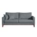 Conjunto de Sofá 2 e 3 Lugares Kivik Liso Cinza
