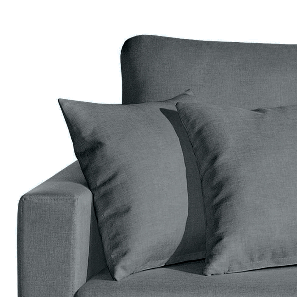 Conjunto de Sofá 2 e 3 Lugares Kivik Liso Cinza