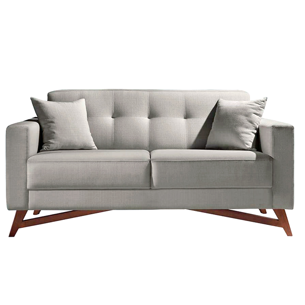 Conjunto de Sofá 2 e 3 Lugares Kivik Oslo Algodão Bege