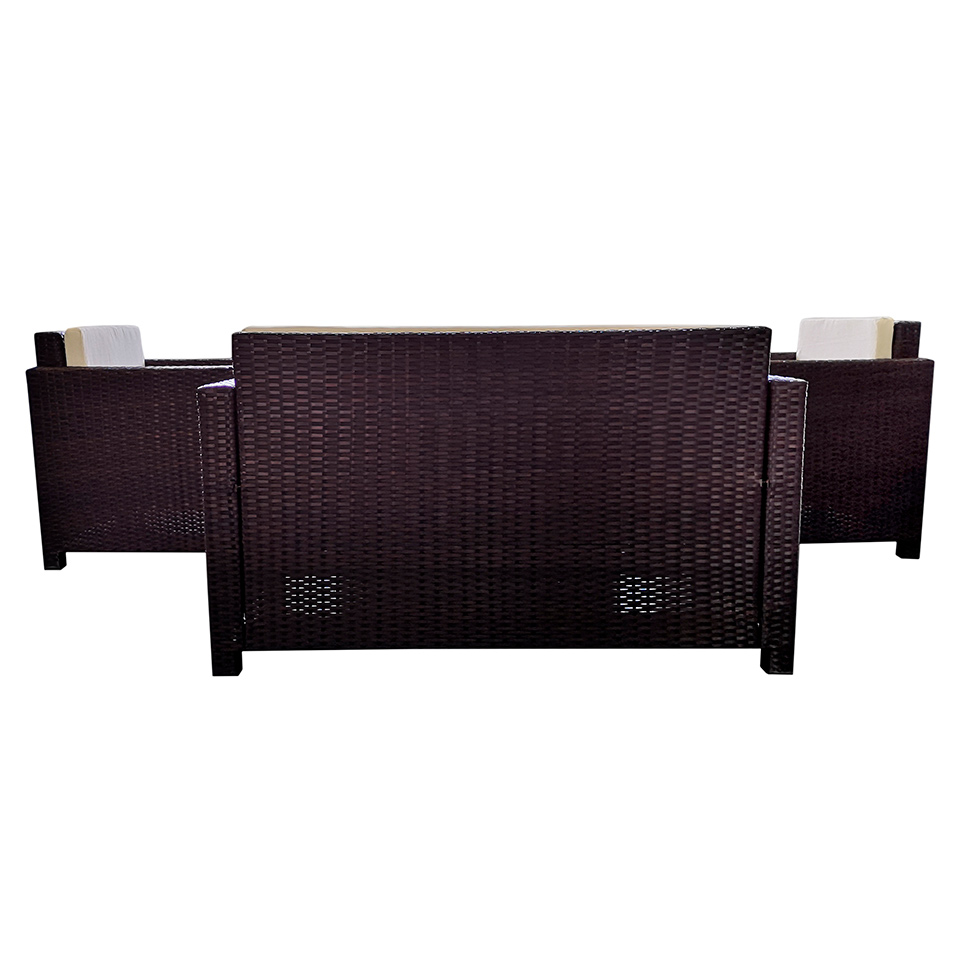 Conjunto para Área Externa Selina Marrom