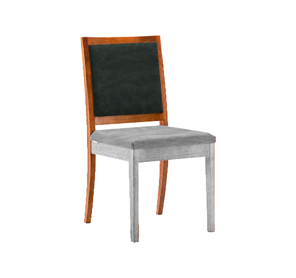 Encosto Moldura Iguatemi Madeira Maciça Avelã Chumbo Esverdeado