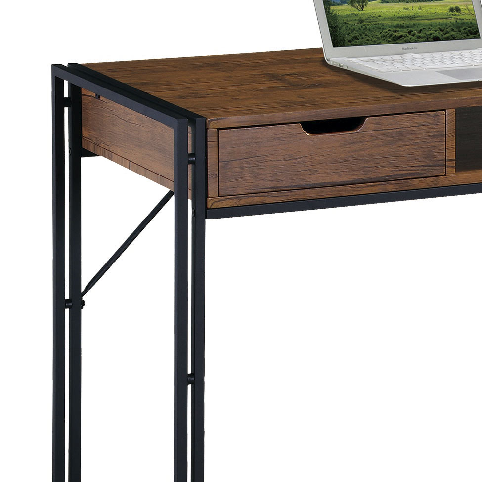 Escrivaninha Wooden Amêndoa e Preta