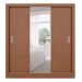 Guarda-Roupa Casal Luiza 3 Portas 2 Gavetas com 1 Espelho Carvalho
