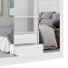 Guarda-Roupa Casal Luiza 3 Portas 2 Gavetas com 3 Espelhos Branco