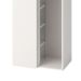 Guarda-Roupa Modulado Canto Reto New Tuyo Branco 90 cm