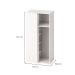 Guarda-Roupa Modulado Canto Reto New Tuyo Branco 90 cm