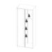 Guarda-Roupa Modulado Canto Reto New Tuyo Branco 90 cm