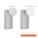 Guarda-Roupa Modulado New Tuyo 2 Cabideiros Branco 90 cm