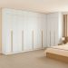 Guarda-Roupa Modulado New Tuyo 5 Prateleiras Branco 45 cm