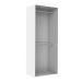 Guarda-Roupa Modulado com Cabideiros Tuyo 3 Portas Correr 6 Gavetas Branco 274 cm