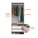 Guarda-Roupa Modulado com Cabideiros Tuyo 8 GV Branco 180 cm