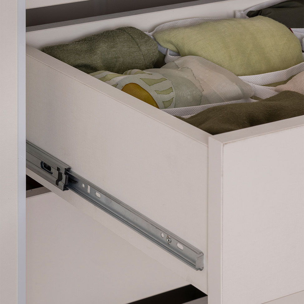 Guarda-Roupa Modulado com Cabideiros Tuyo 8 GV Branco 180 cm
