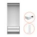 Guarda-Roupa Modulado com Maleiro e Cabideiro New Tuyo 4 Portas Articuladas 2 Gavetas Branco 90 cm