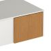 Maleiro para Módulo Canto New Tuyo 1 Porta Branco 90 cm
