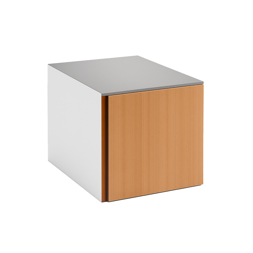 Maleiro para Módulo New Tuyo 1 Porta Branco 45 cm