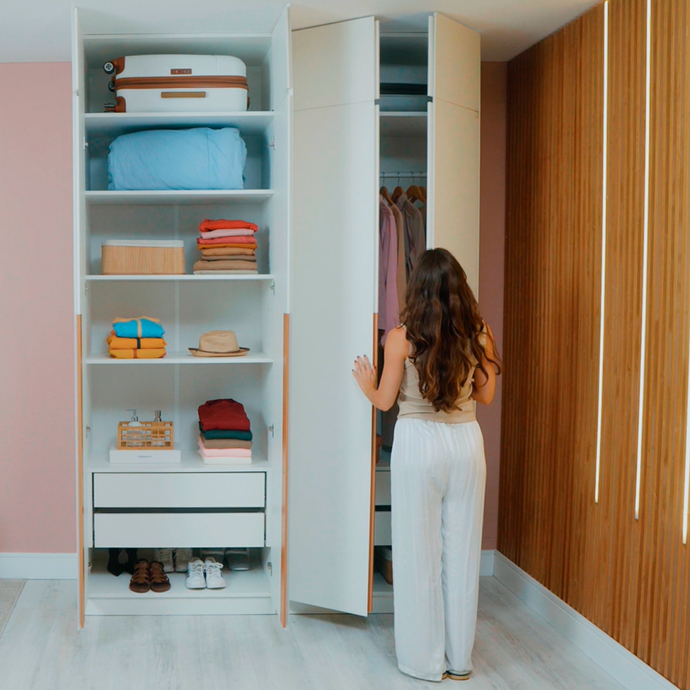 Maleiro para Módulo Tuyo 2 PT Branco 90 cm