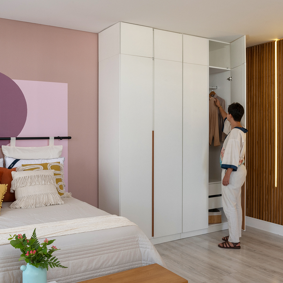 Maleiro para Módulo Tuyo 2 PT Branco 90 cm