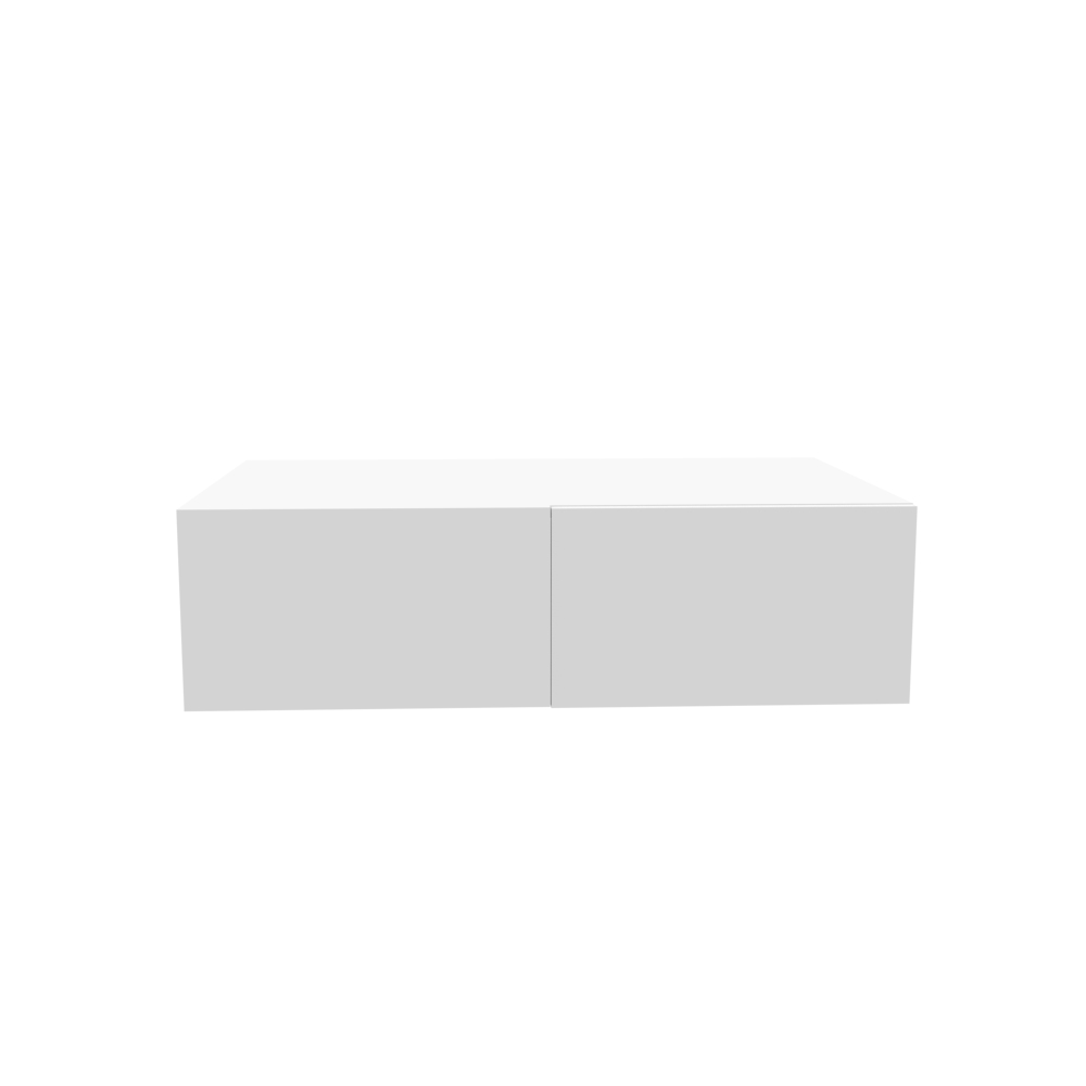 Maleiro para Módulo Tuyo 2 Portas Branco 90 cm