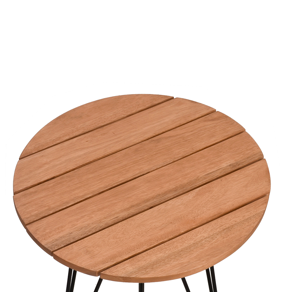Mesa Bistrô Porto Natural e Preta