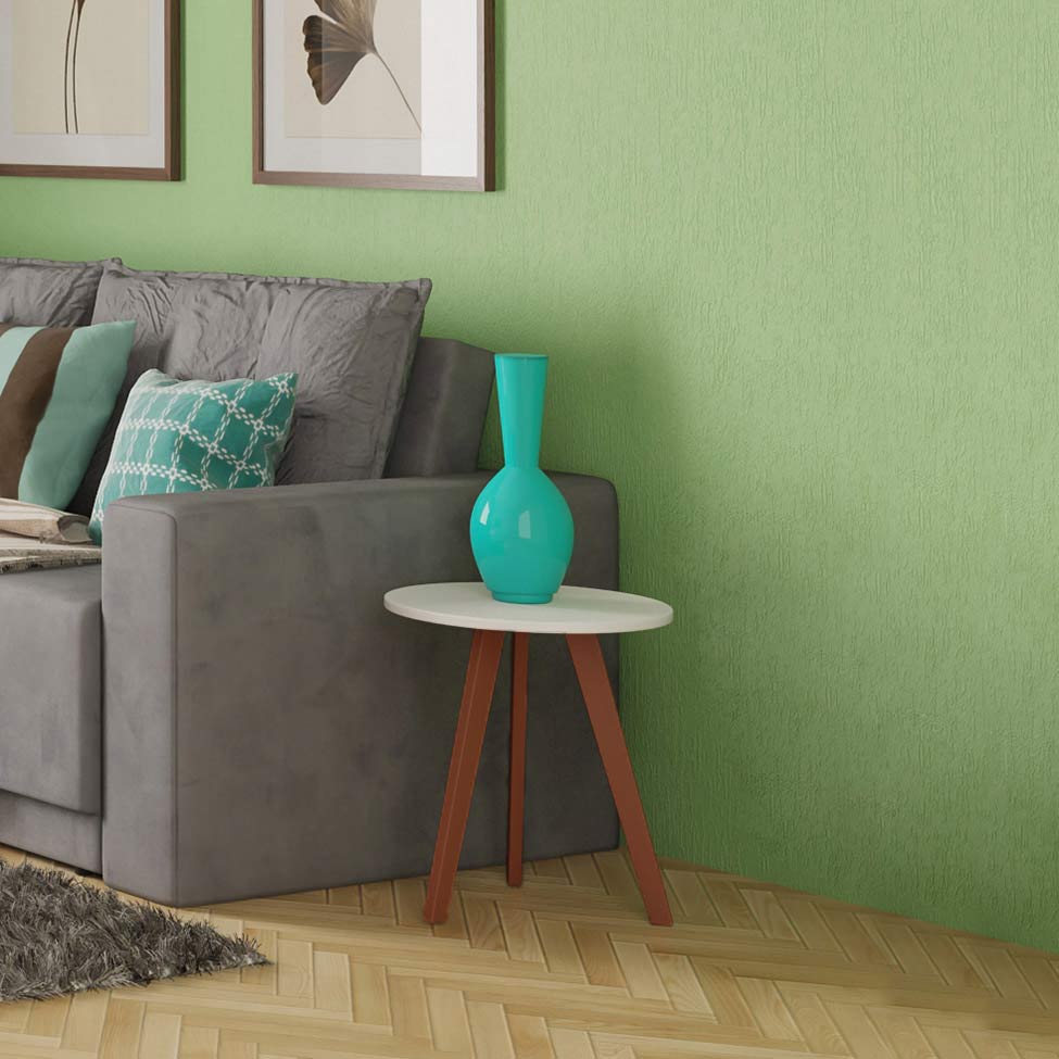 Mesa Lateral Baixa Tóquio Branca e Castanho
