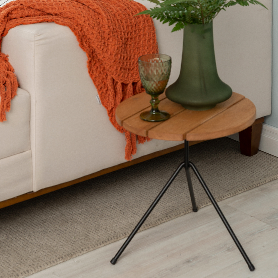 Mesa Lateral Porto Natural e Preta
