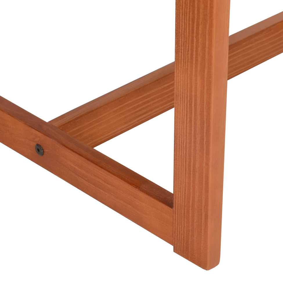 Mesa Lateral Whiskers para Pet Amêndoa