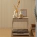 Mesa Lateral Woof para Pet 1 GV Branca