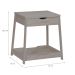 Mesa Lateral Woof para Pet 1 GV Branca
