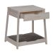 Mesa Lateral Woof para Pet 1 GV Branca
