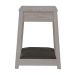 Mesa Lateral Woof para Pet 1 GV Branca