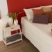 Mesa Lateral Woof para Pet 1 GV Branca