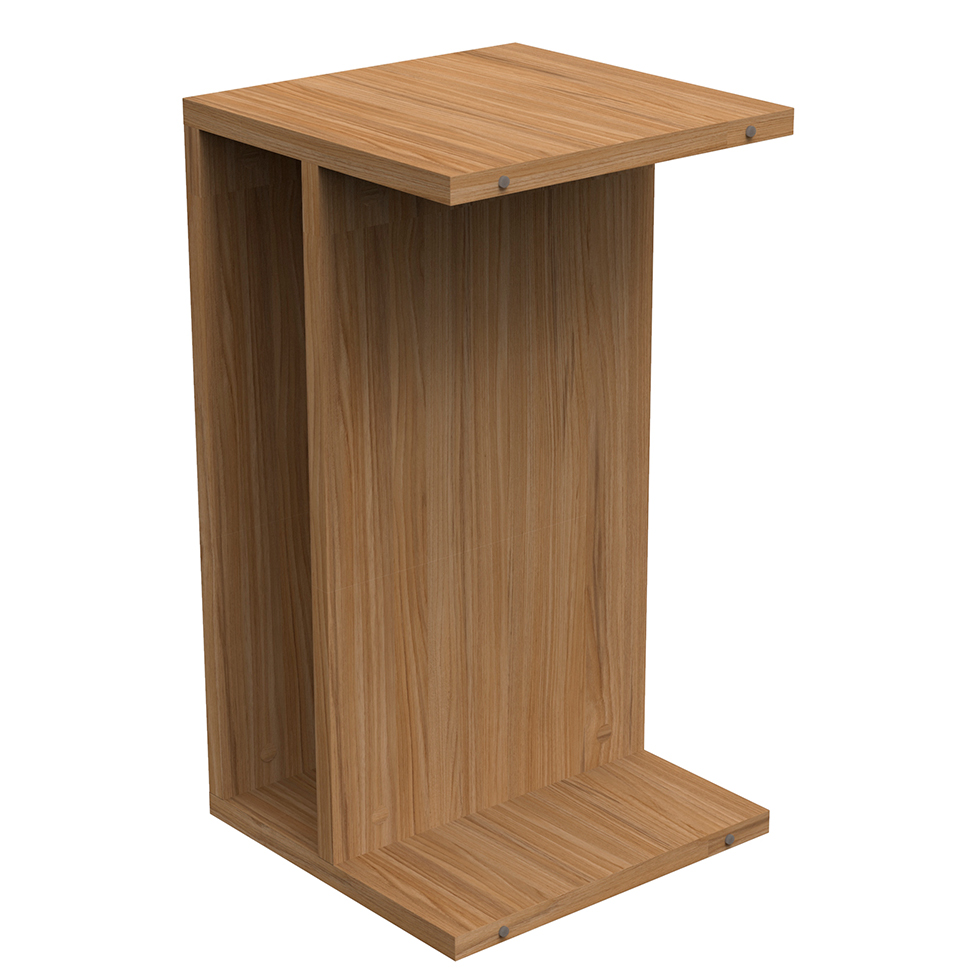 Mesa de Centro Retangular Bamberg Amêndoa
