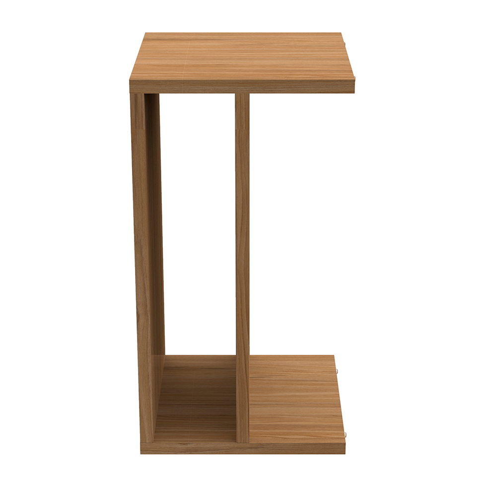 Mesa de Centro Retangular Bamberg Amêndoa
