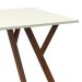 Mesa de Escritório Ipiranga Off White e Amêndoa