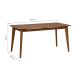 Mesa de Jantar Elis Retangular Amêndoa 158 cm