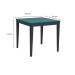 Mesa de Jantar Quadrada Breakfast Azul e Grafite 80 cm