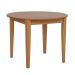 Mesa de Jantar Redonda Extensível com Tampo MDF Fresta Avelã