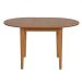 Mesa de Jantar Redonda Extensível com Tampo MDF Fresta Avelã
