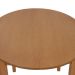 Mesa de Jantar Redonda Extensível com Tampo MDF Fresta Avelã