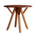 Mesa de Jantar Redonda Ipiranga Amêndoa 90 cm