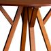 Mesa de Jantar Redonda Ipiranga Amêndoa 90 cm
