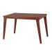 Mesa de Jantar Retangular Extensível Delta Amêndoa 120 cm