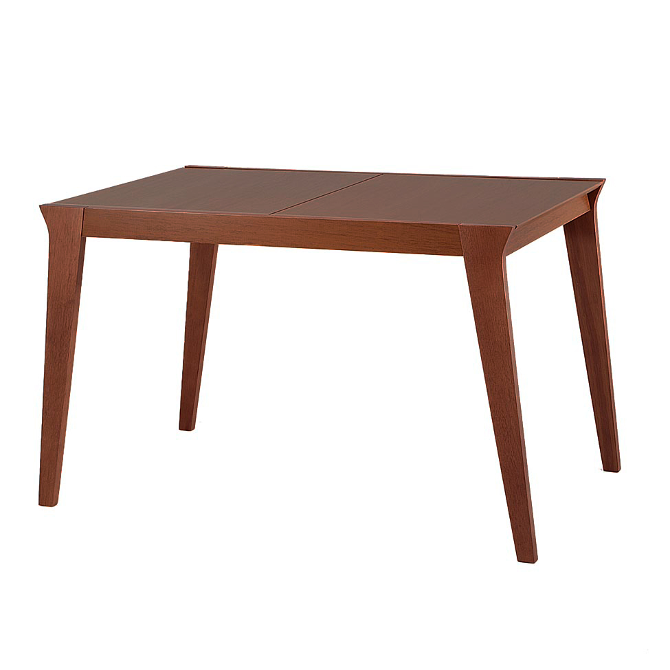 Mesa de Jantar Retangular Extensível Delta Amêndoa 120 cm