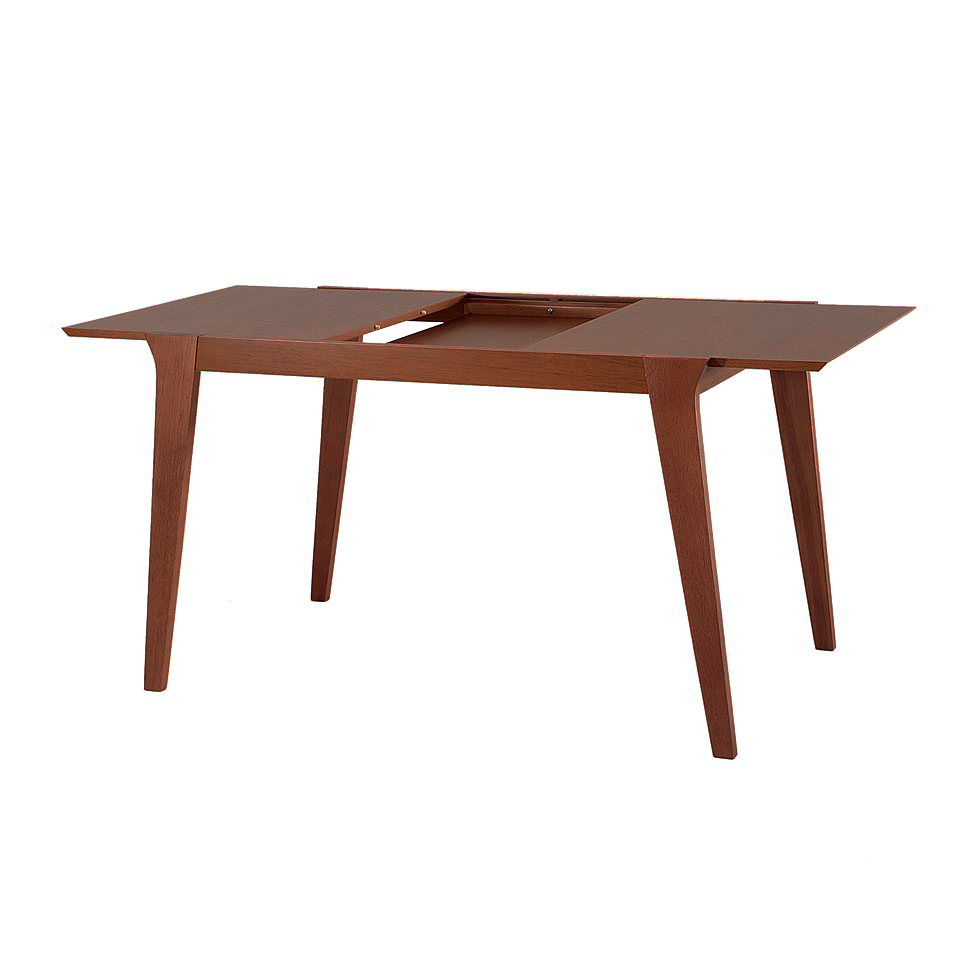 Mesa de Jantar Retangular Extensível Delta Amêndoa 120 cm