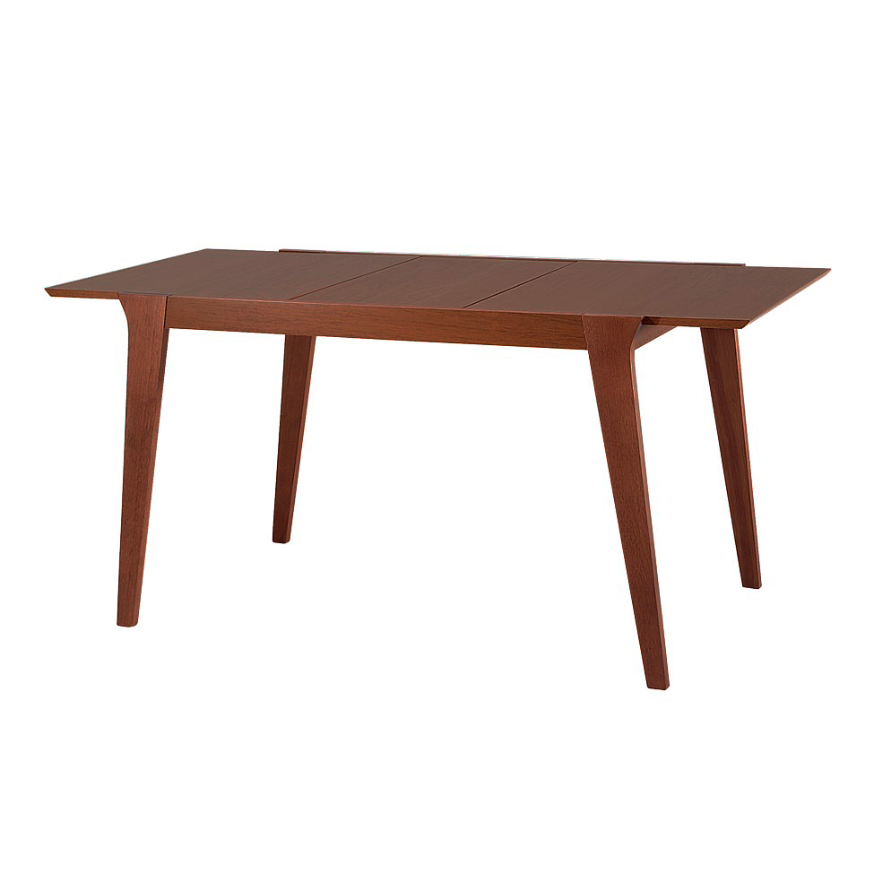 Mesa de Jantar Retangular Extensível Delta Amêndoa 120 cm